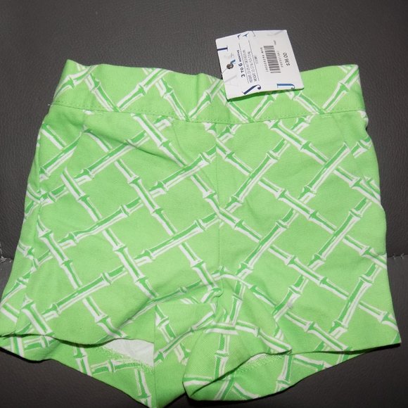 JANIE AND JACK COPACABANA BLOOMS GREEN LATTICE - Picture 2 of 3